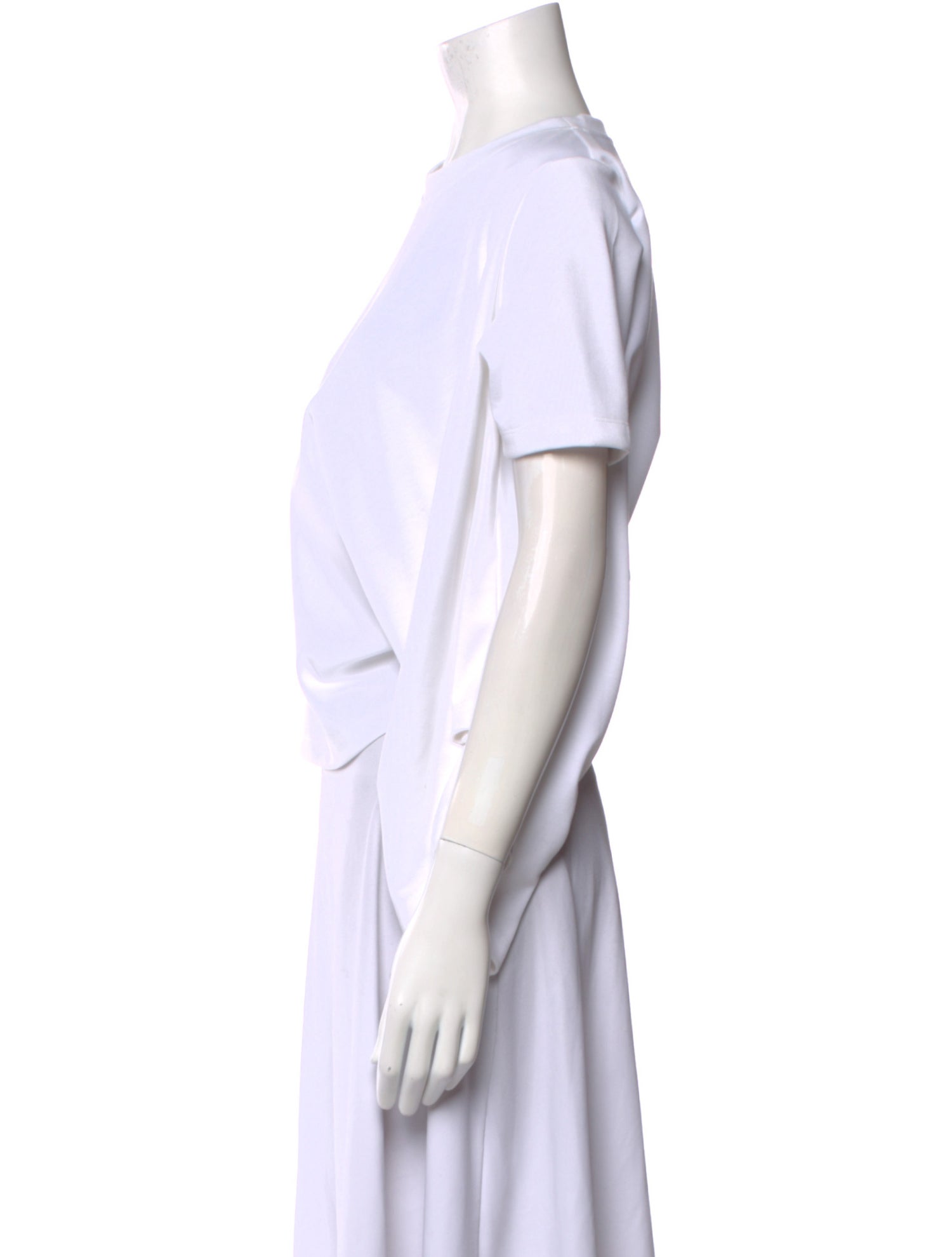 Loewe Crew Neck Three-Quarter Sleeve Top