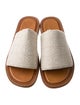 Loewe Canvas Colorblock Pattern Slides