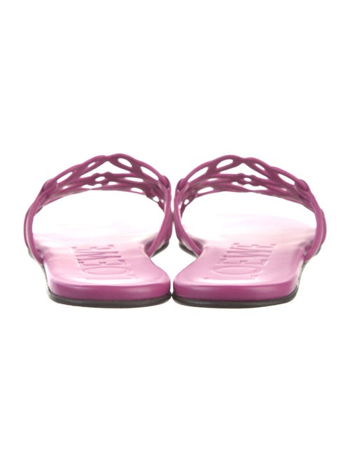 Loewe Leather Lasercut Accents Slides