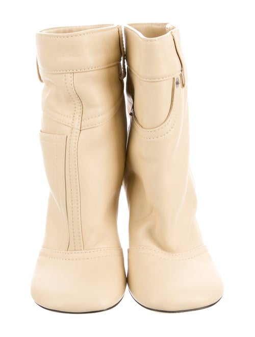 Loewe Leather Studded Accents Boots