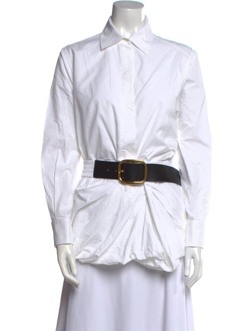 Loewe Long Sleeve Button-Up Top