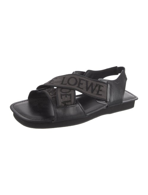 Loewe Leather Printed Sandals