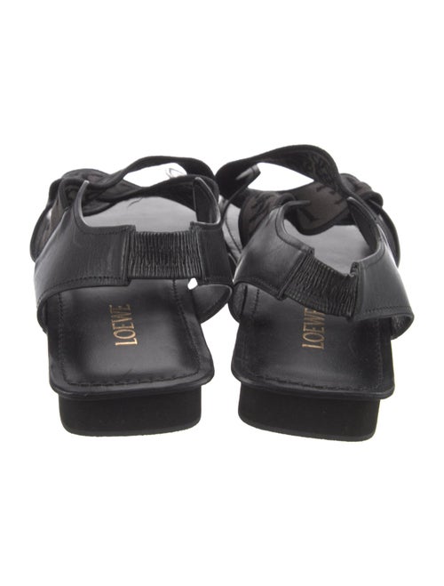Loewe Leather Printed Sandals