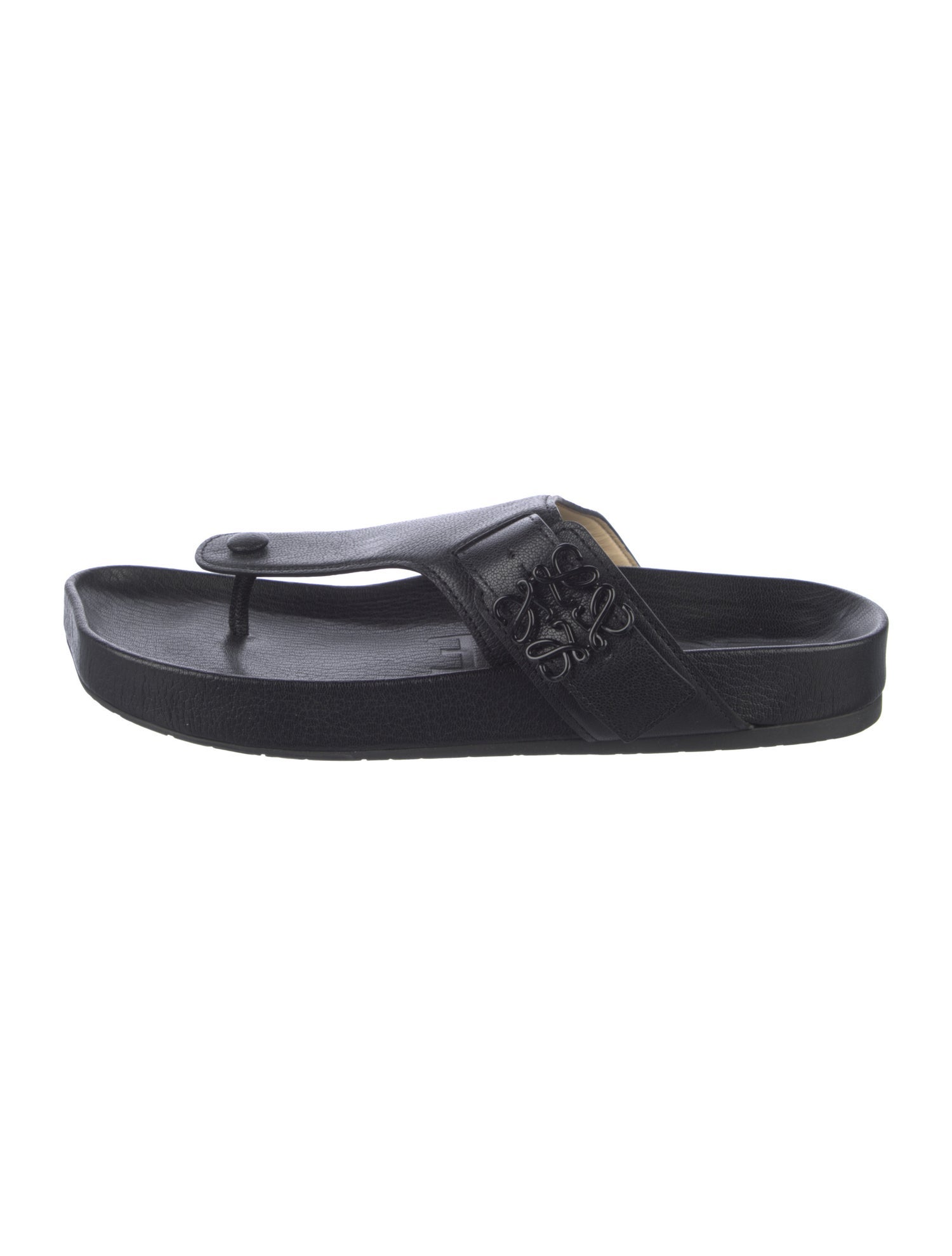 Loewe Leather Slides
