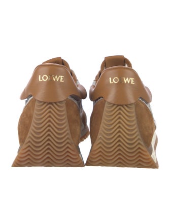 Loewe Suede Printed Sneakers