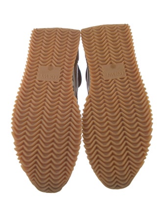 Loewe Suede Printed Sneakers