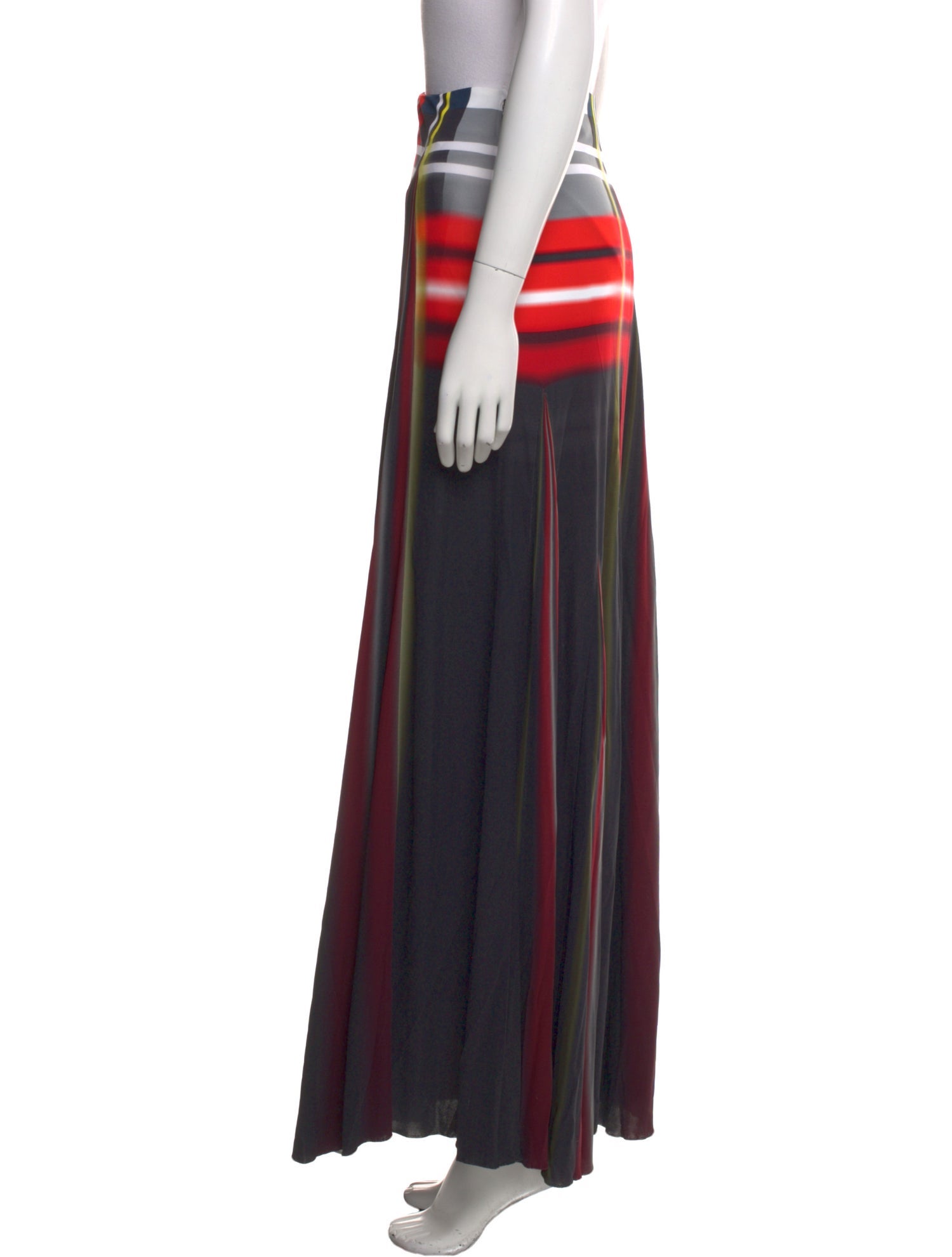Loewe Striped Long Skirt