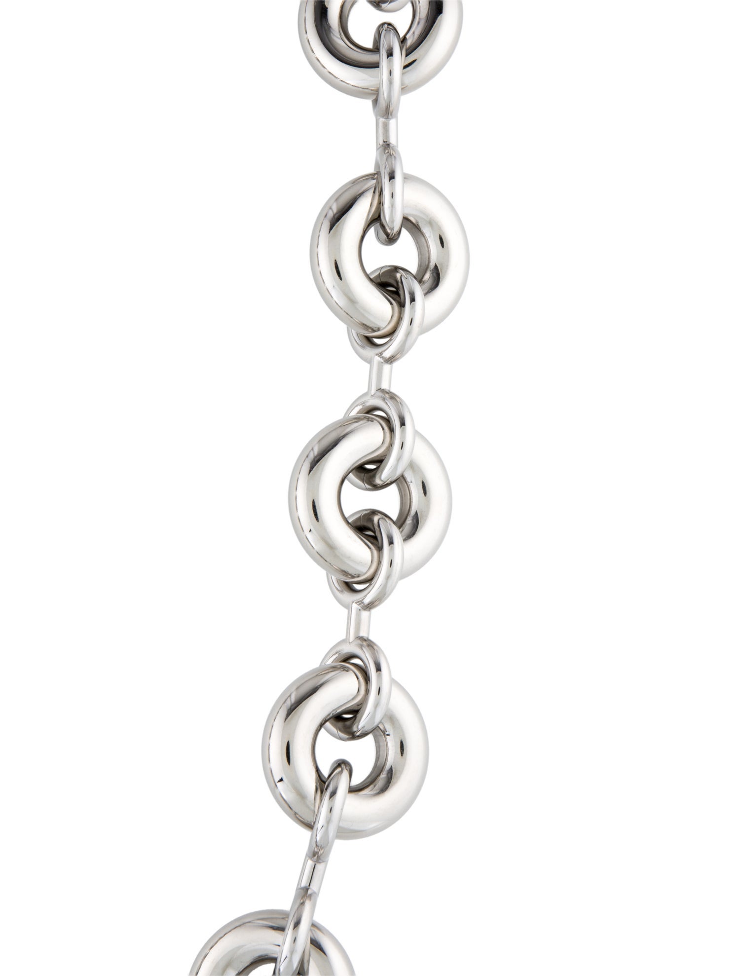 Loewe Silver Chain Bag Strap