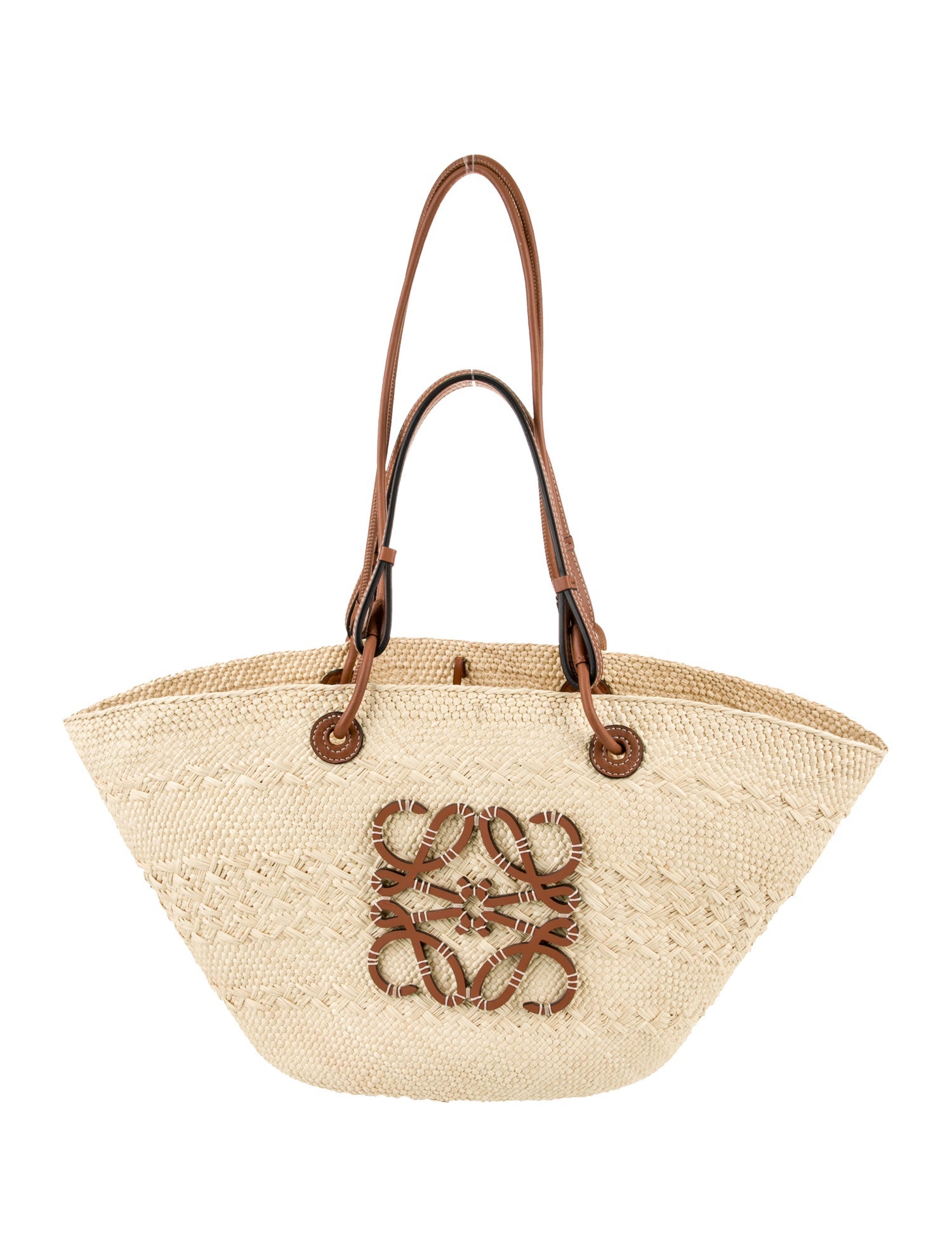 Tory Burch McGraw Woven Oversized Satchel - Purple Totes