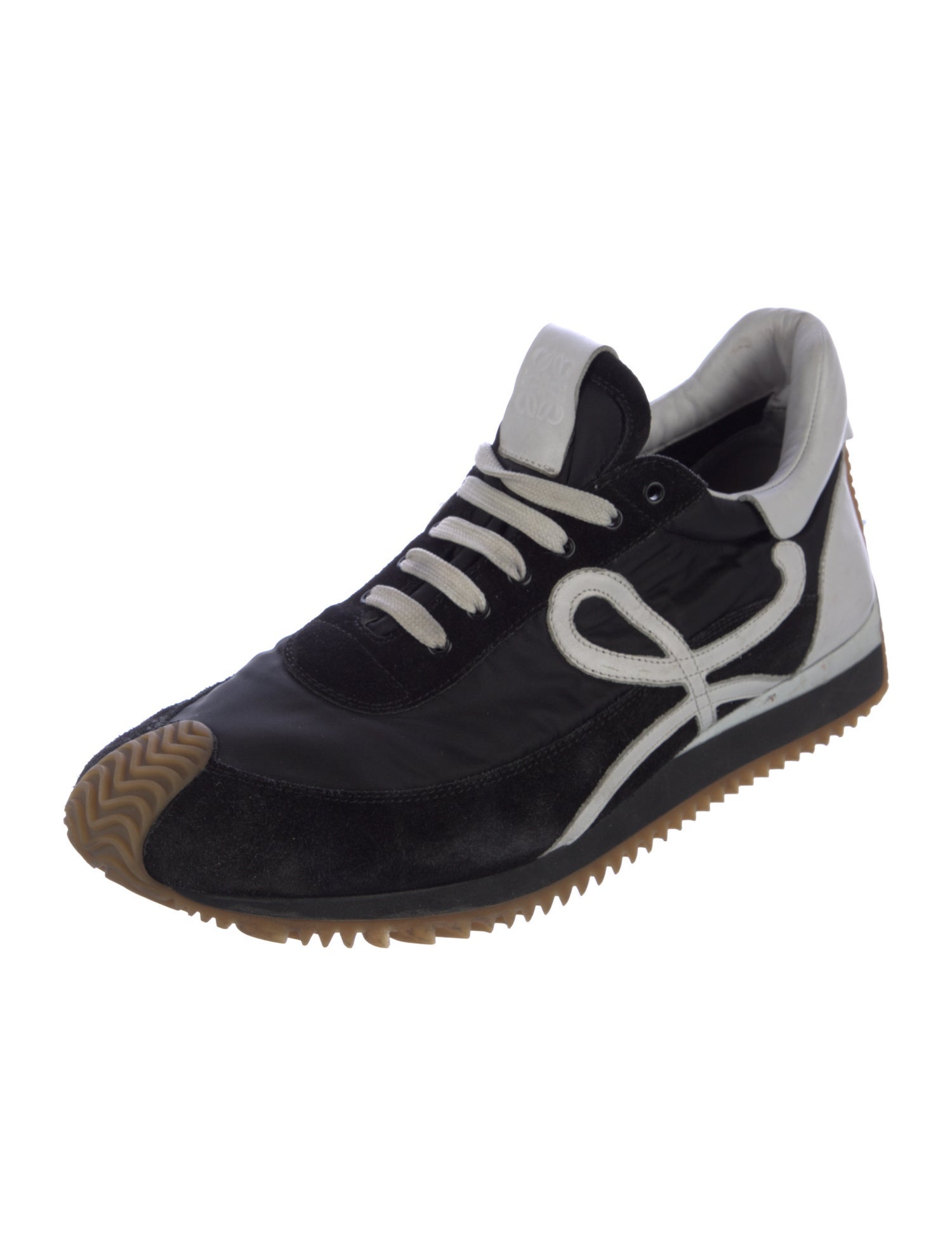 Loewe Suede Printed Sneakers