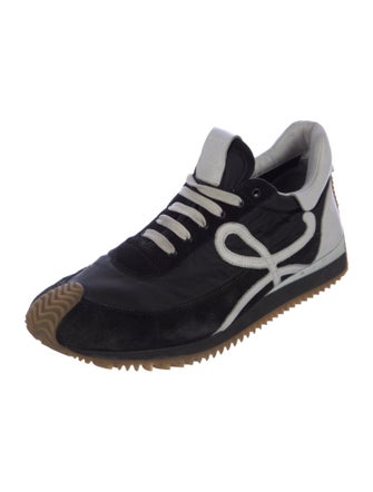 Loewe Suede Printed Sneakers
