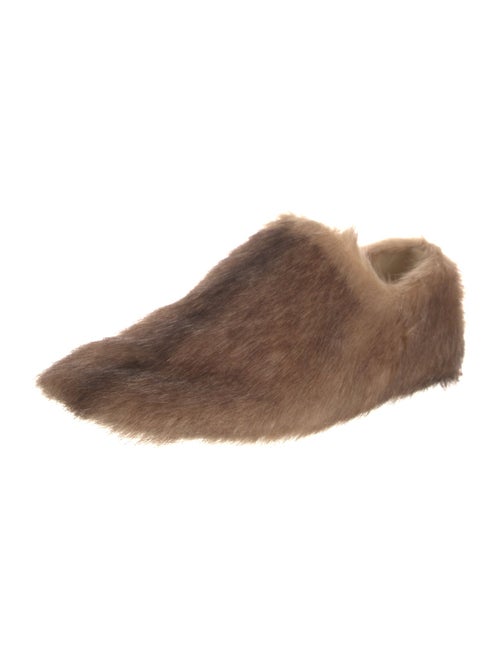 Loewe Fur Loafers