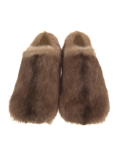 Loewe Fur Loafers