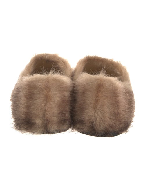 Loewe Fur Loafers