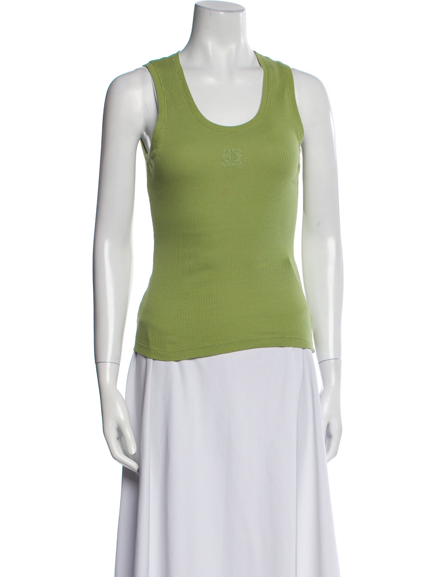 Loewe Scoop Neck Sleeveless Top