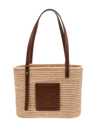 Loewe Raffia Square Basket Small 2022