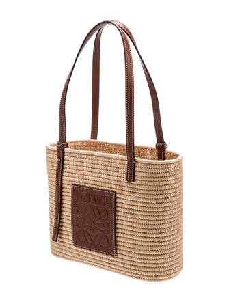 Loewe Raffia Square Basket Small 2022