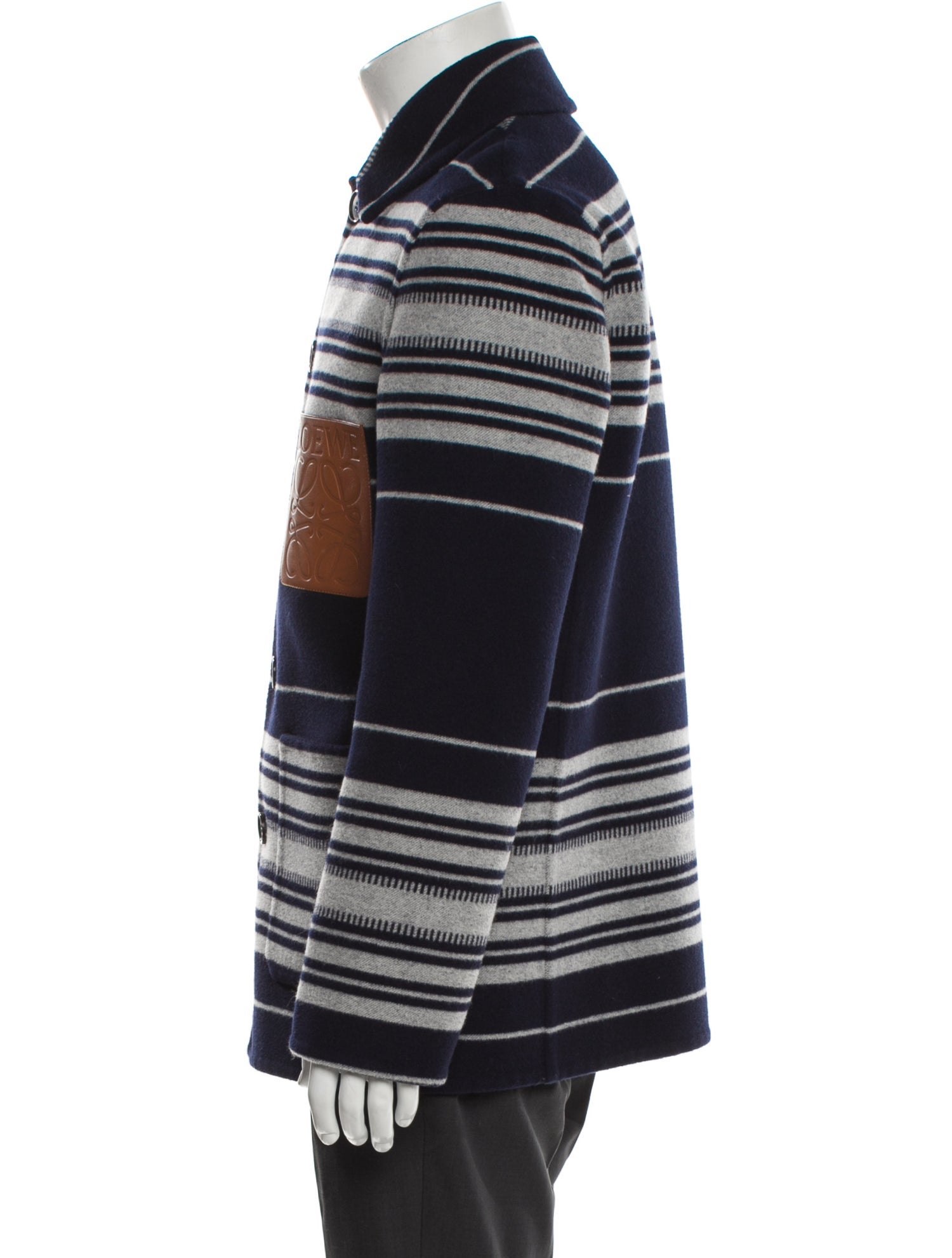 Loewe Wool Striped Jacket