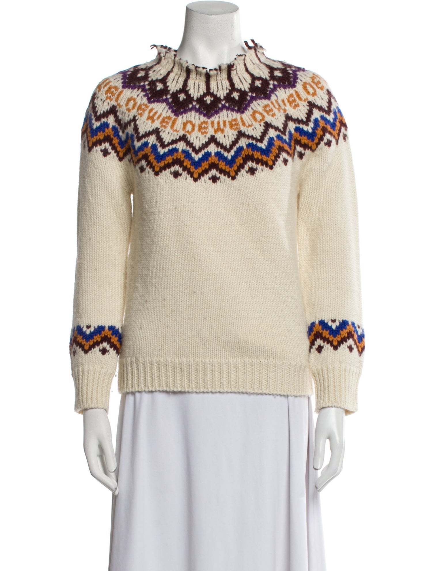 Loewe Wool Patterned Sweater