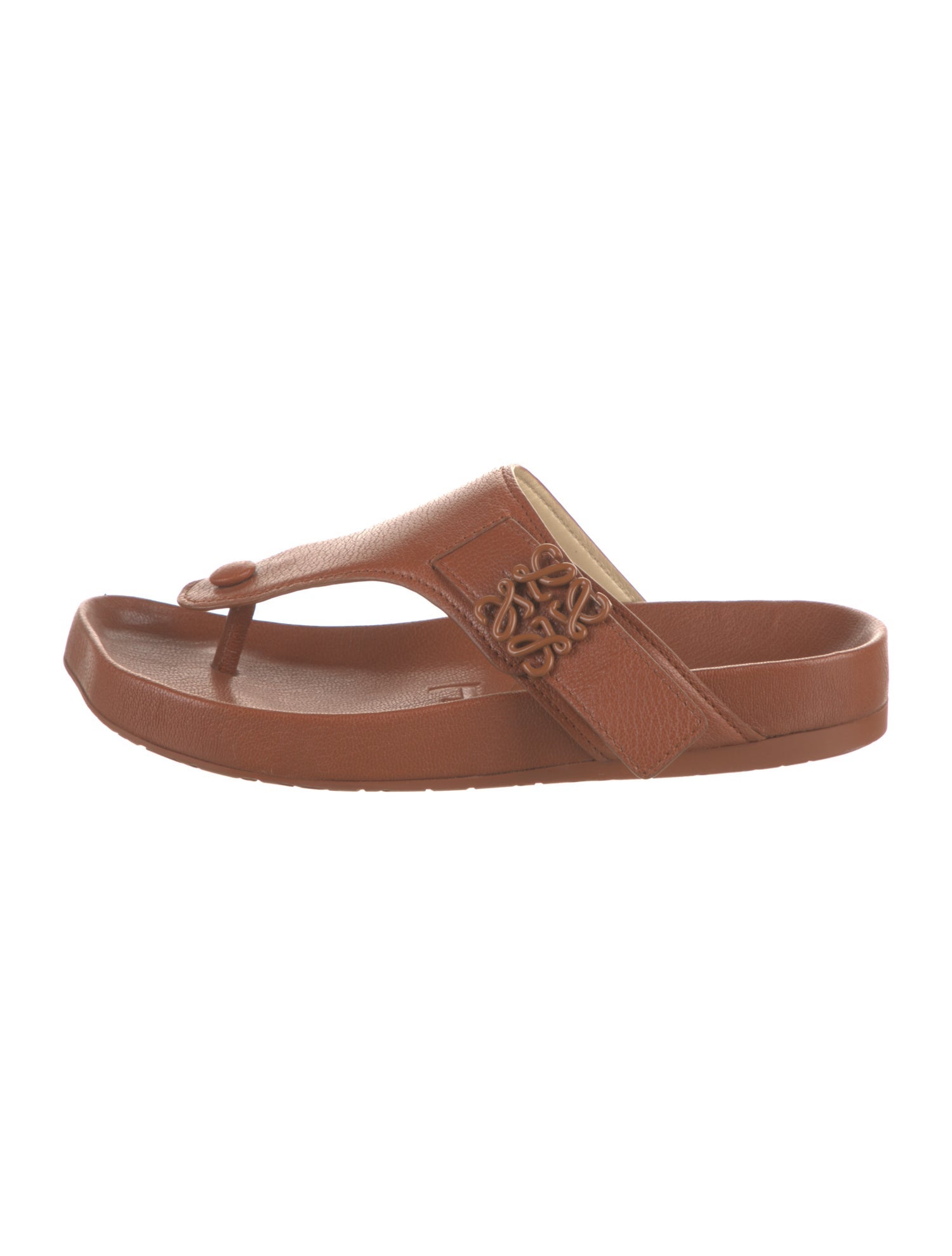 Loewe Leather Slides