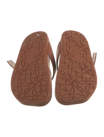 Loewe Leather Slides