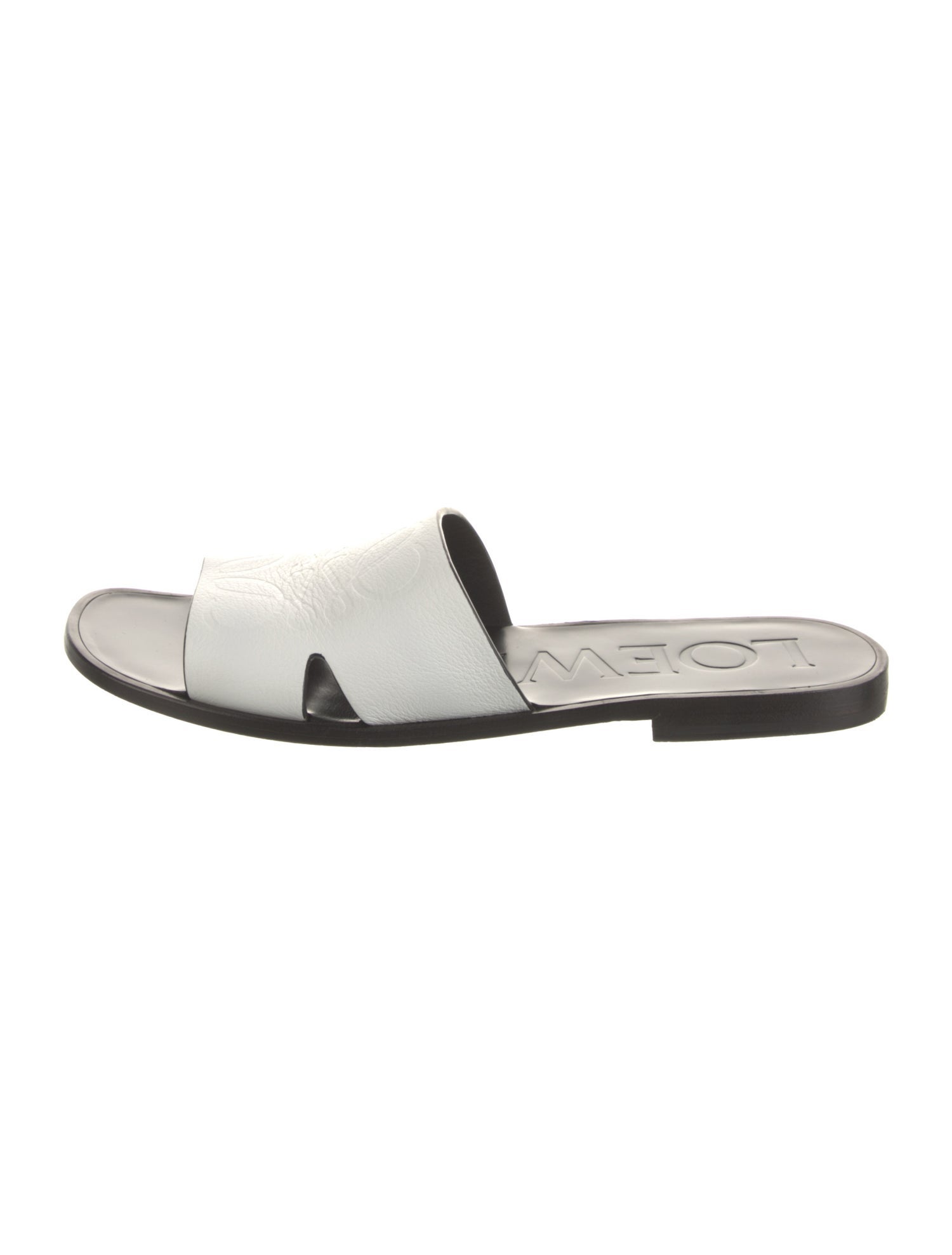 Loewe Leather Slides