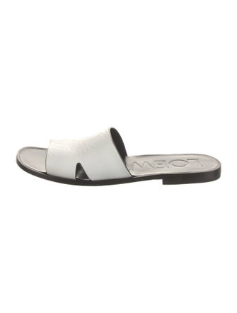 Loewe Leather Slides