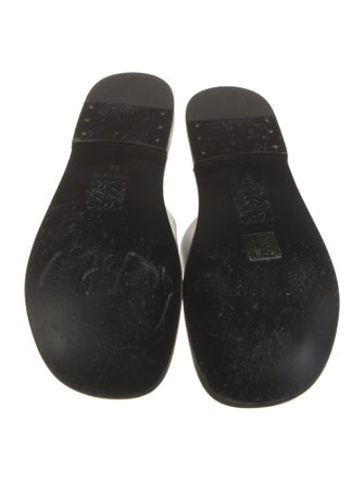 Loewe Leather Slides