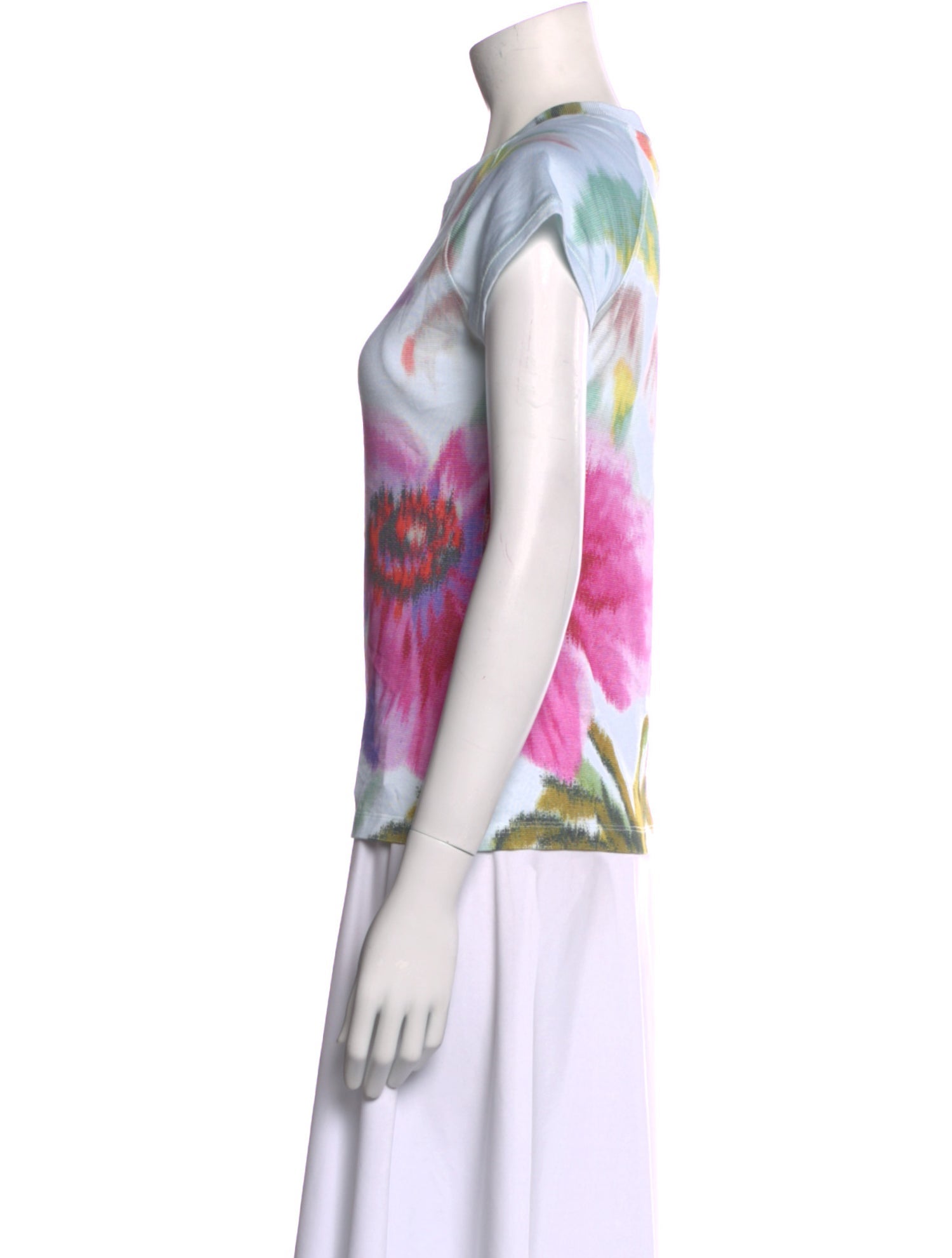 Loewe Anagram Floral Print T-Shirt w/ Tags