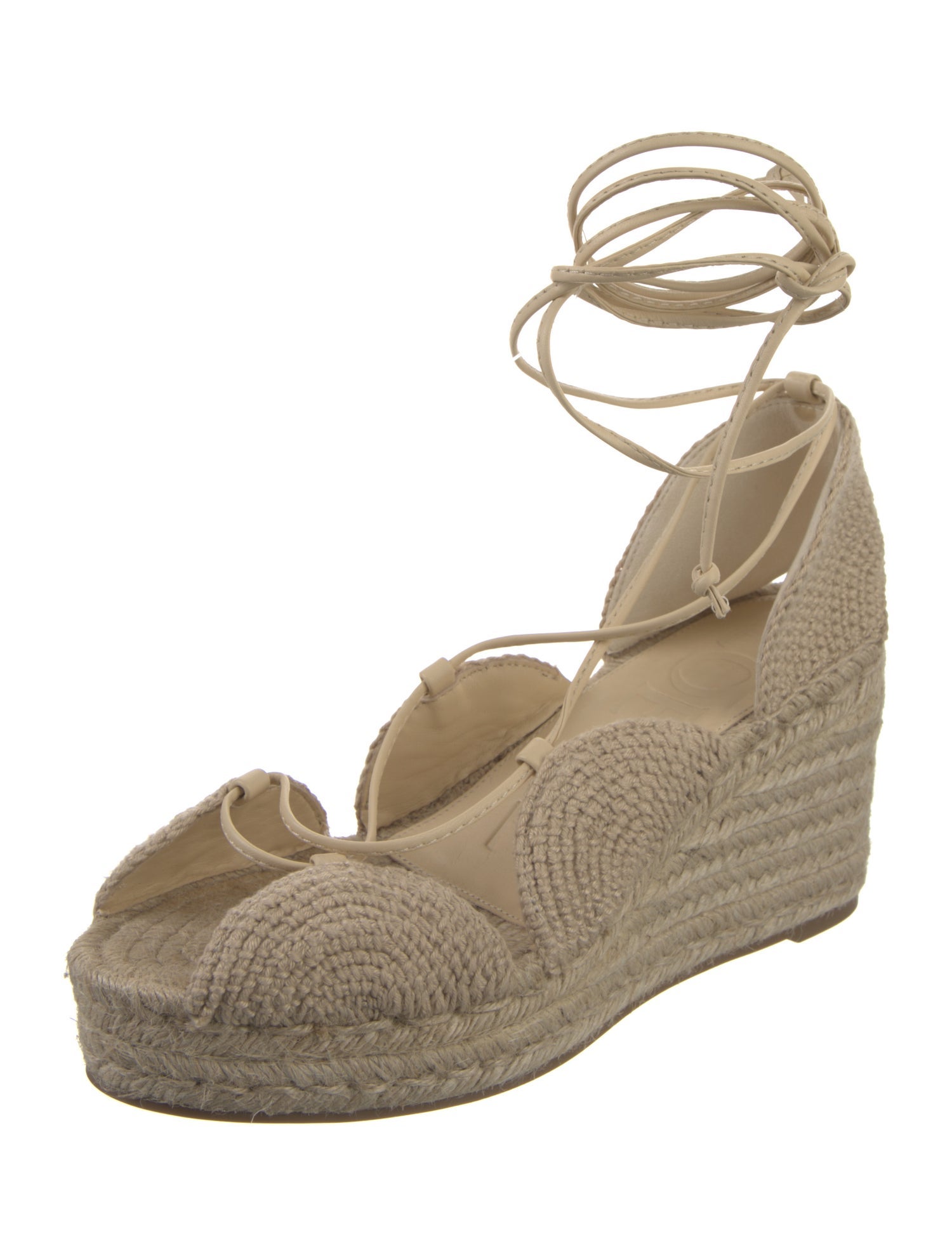 Loewe Embroidered Accent Espadrilles