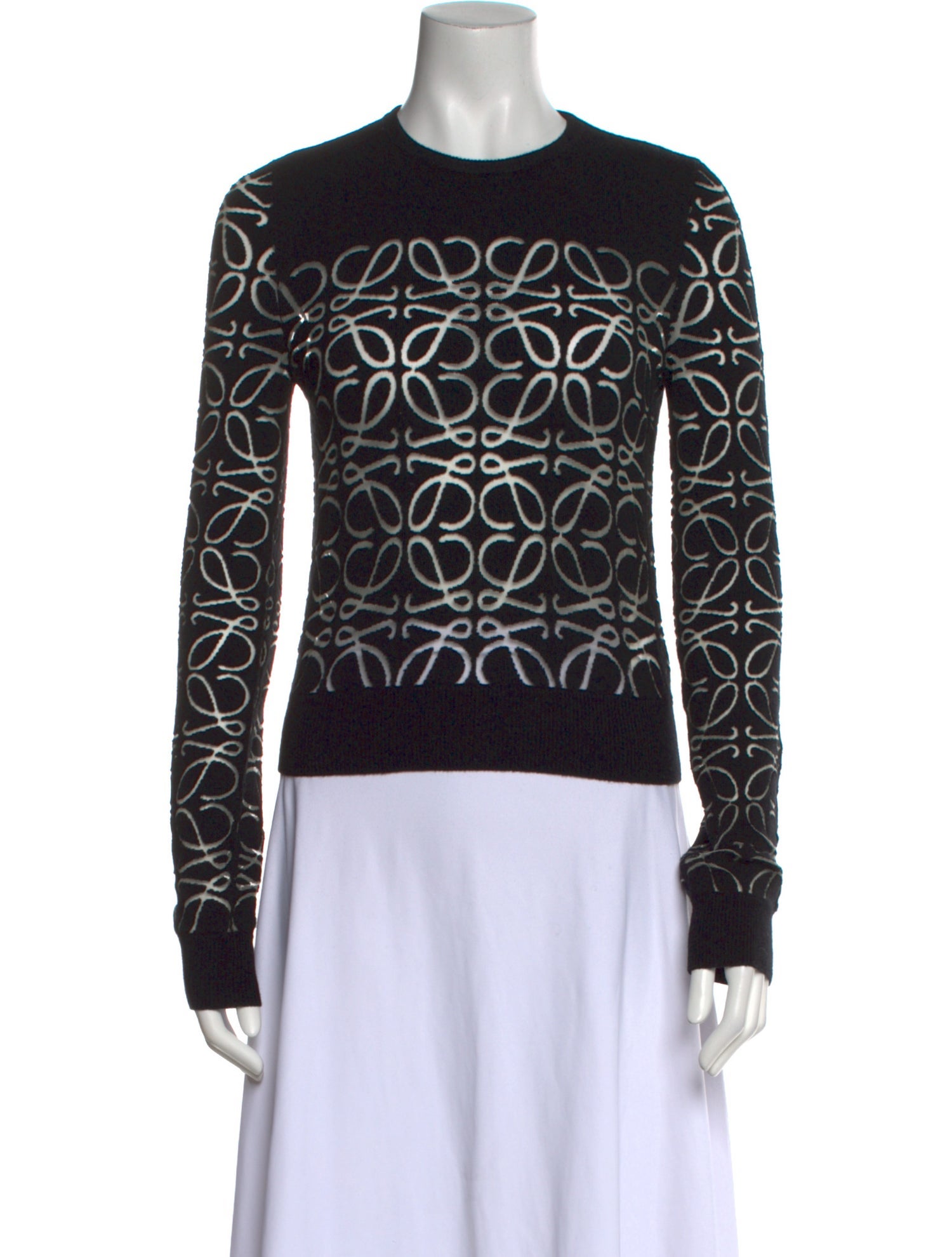 Loewe Wool Printed Sweater