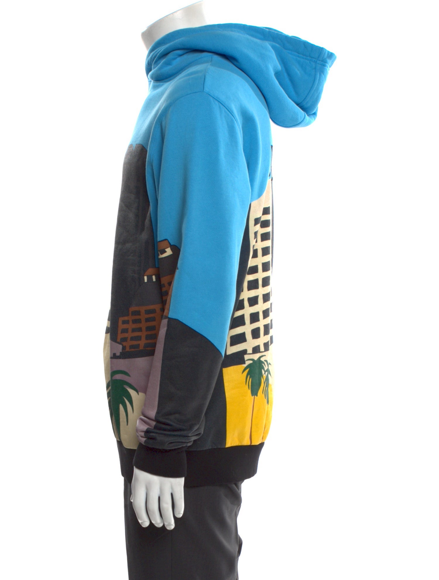 Loewe Printed Crew Neck Hoodie