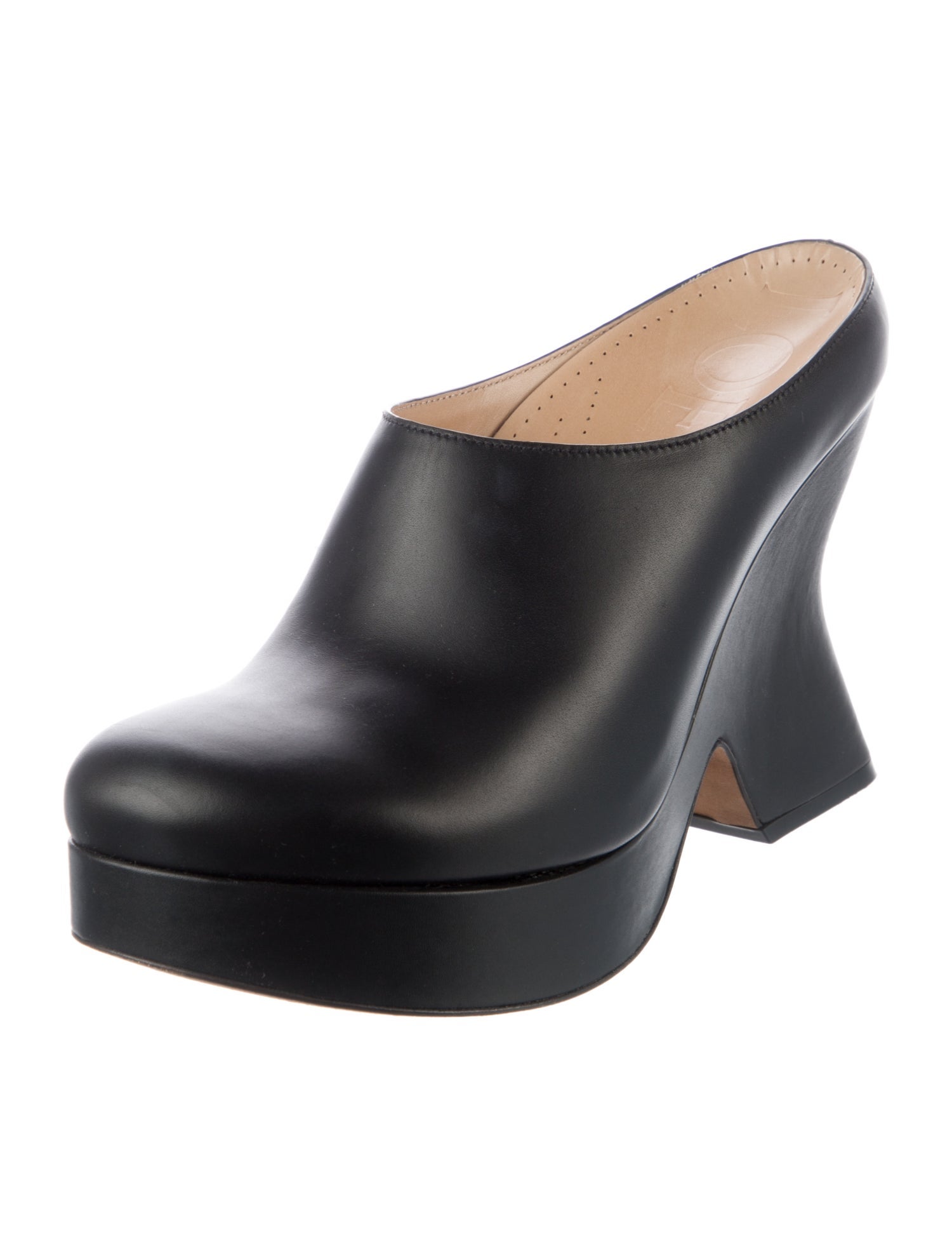 Loewe Leather Mules