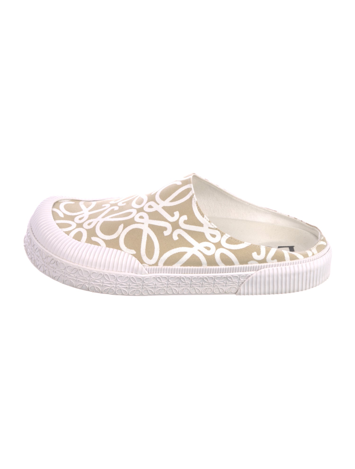Loewe Canvas Printed Mules
