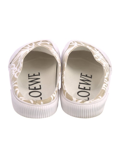 Loewe Canvas Printed Mules