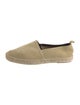Loewe Suede Whipstitch Trim Loafers