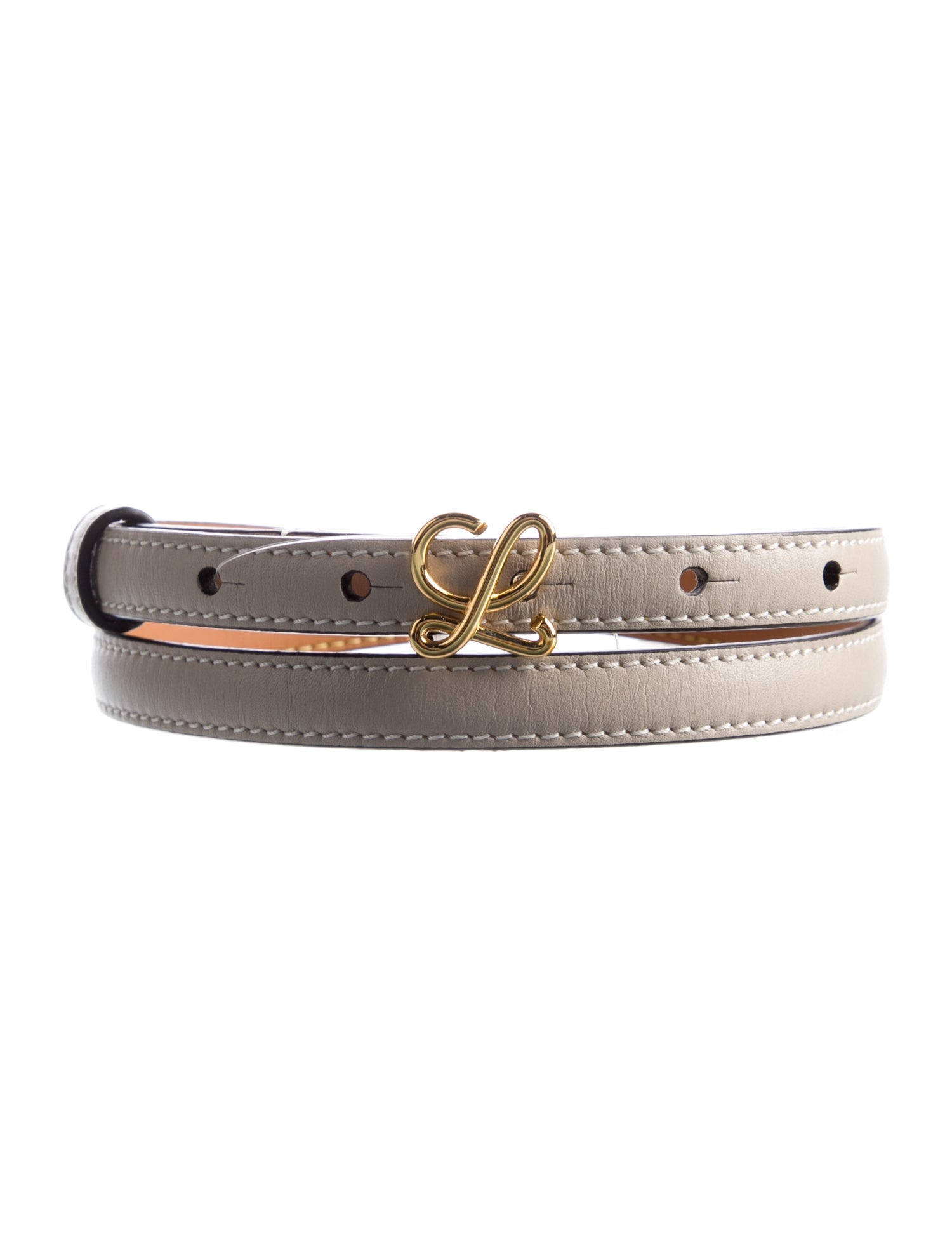 Loewe Skinny Leather Waist Belt