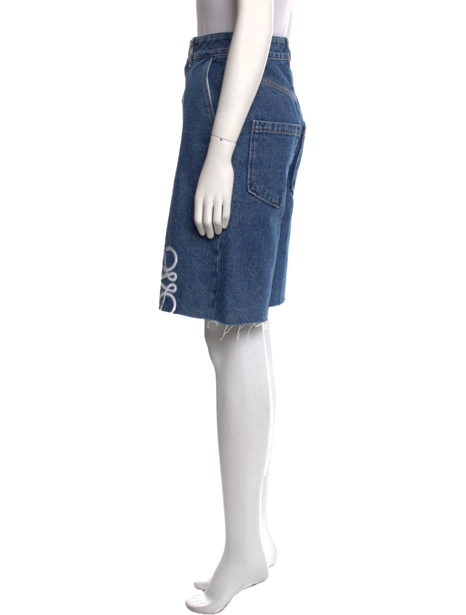 Loewe Graphic Print Knee-Length Shorts w/ Tags