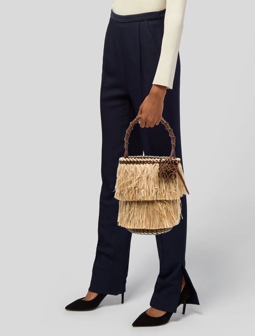 Loewe Raffia Evening Bag Large 2022