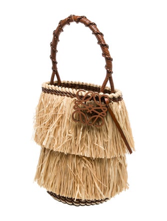 Loewe Raffia Evening Bag Large 2022