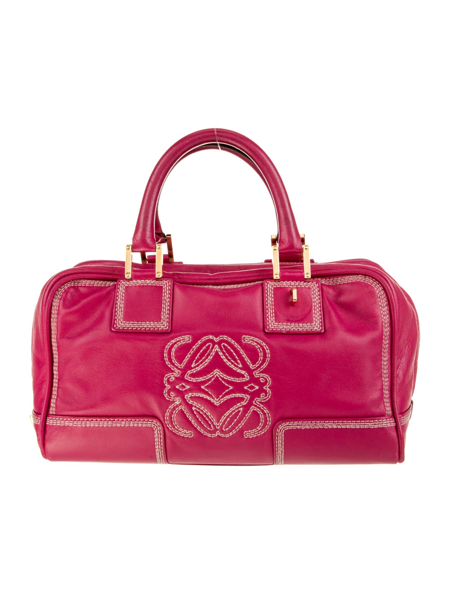 Loewe Leather Top Handle Bag