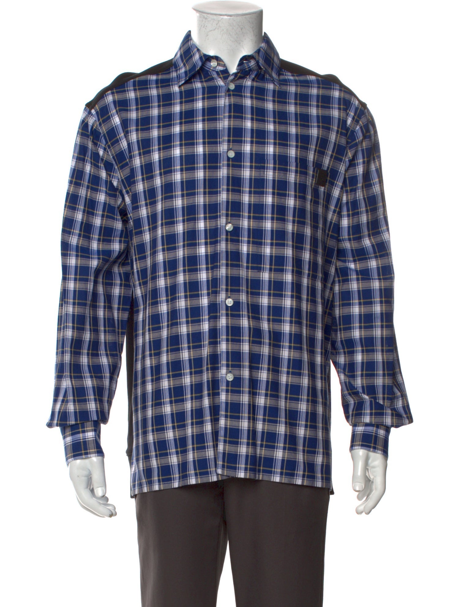 Loewe Plaid Anagram Plaid Print Shirt w/ Tags