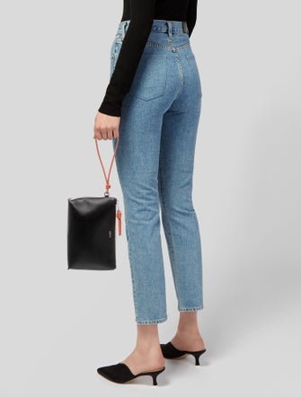 Loewe Leather Leather Clutch Small 2023