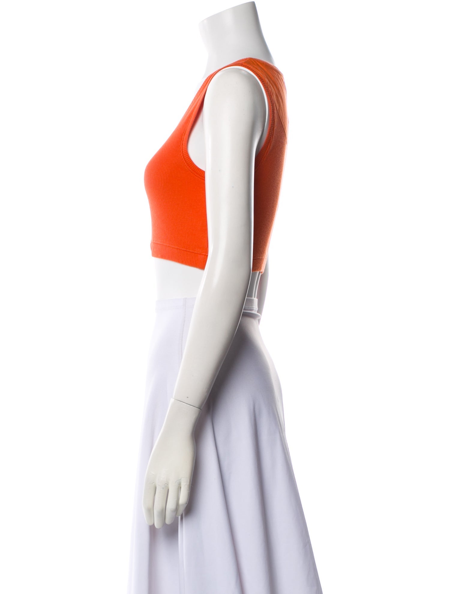 Loewe Anagram Scoop Neck Crop Top