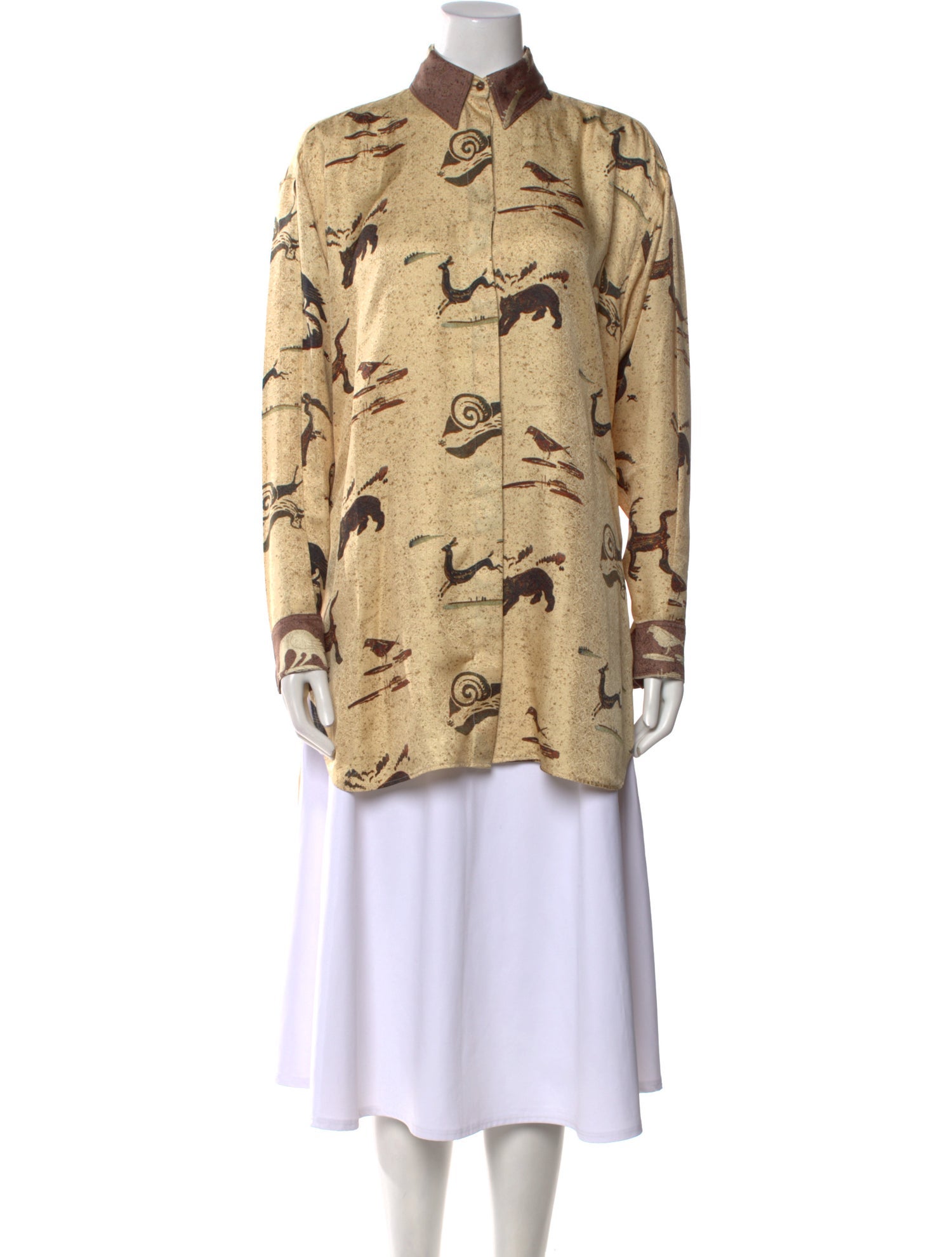Loewe Silk Printed Tunic