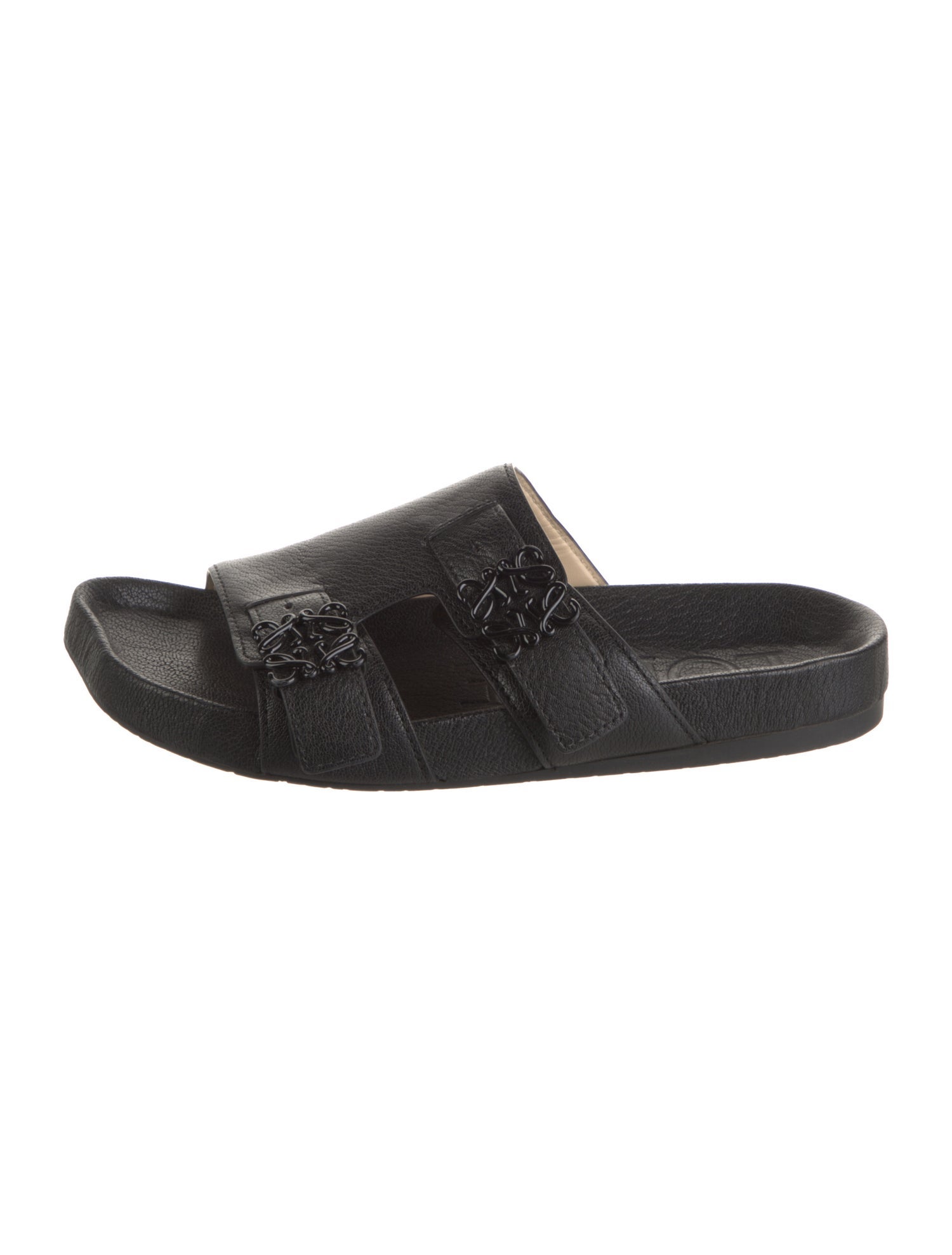 Loewe Leather Slides