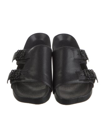 Loewe Leather Slides