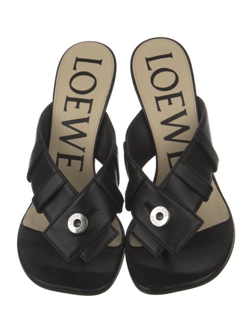 Loewe Leather Slides