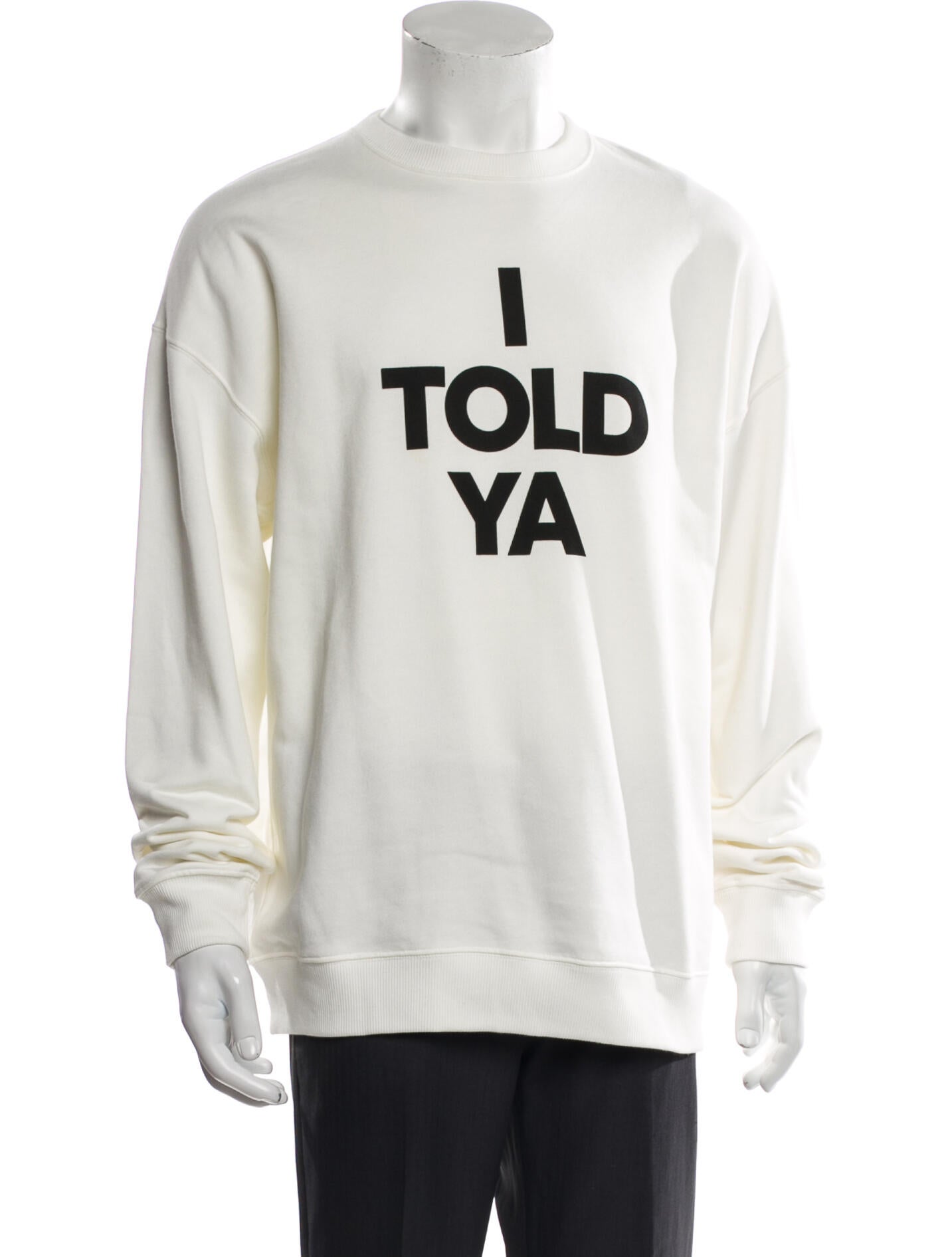 Loewe Graphic Print Crew Neck Sweatshirt