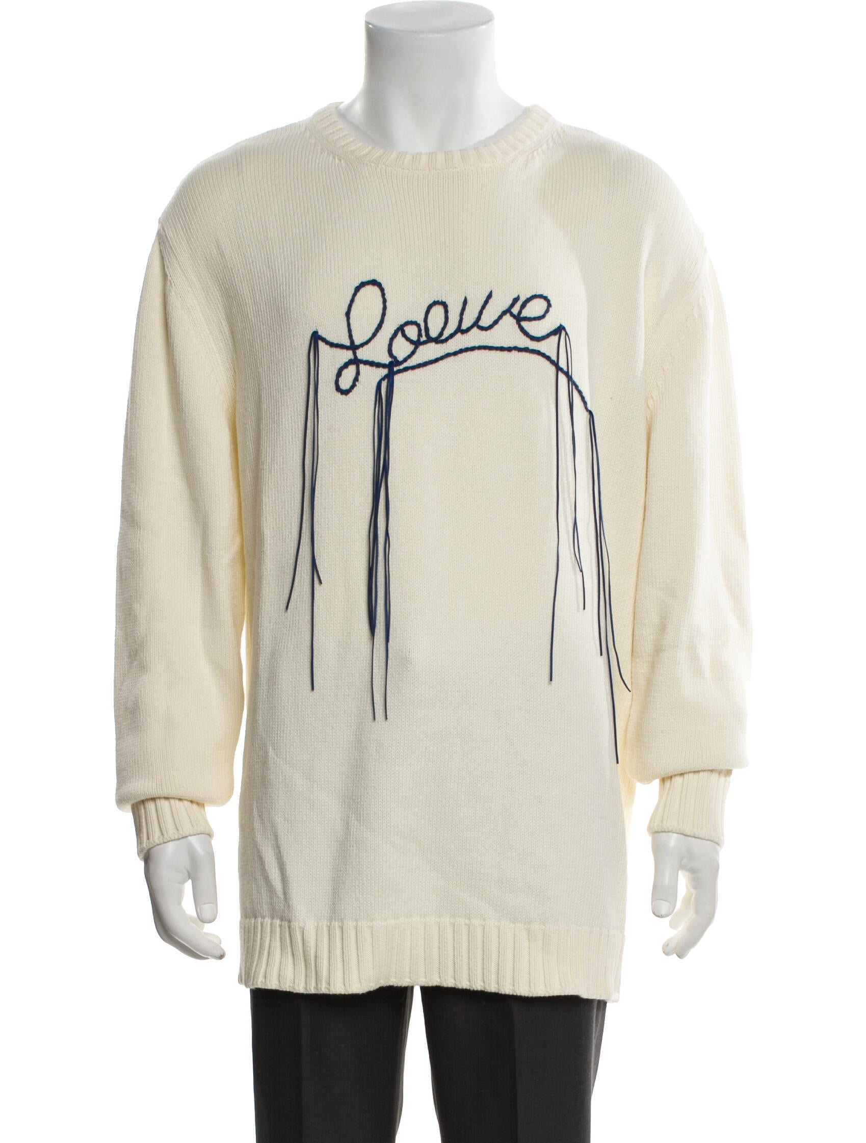 Loewe Graphic Print Crew Neck Pullover